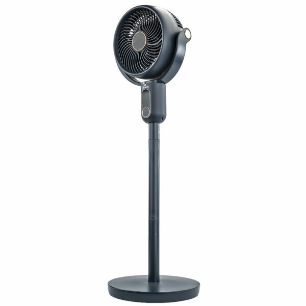 Talni ventilator, 50 W, črn | Velano