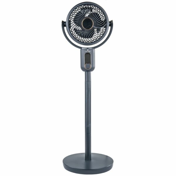 Talni ventilator, 50 W, črn | Velano