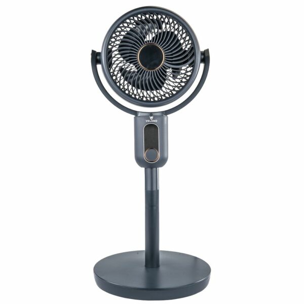 Talni ventilator, 50 W, črn | Velano
