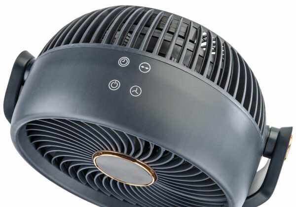 Talni ventilator, 50 W, črn | Velano