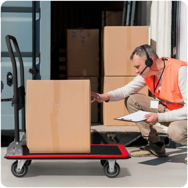 Transportni voziček s ploščadjo HM-505, 150 kg | Humberg