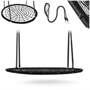 Vrtna gugalnica NS-104, 120 cm, črna | Neo-Sport