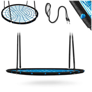 Vrtna gugalnica NS-104, 120 cm, črno-modra | Neo-Sport