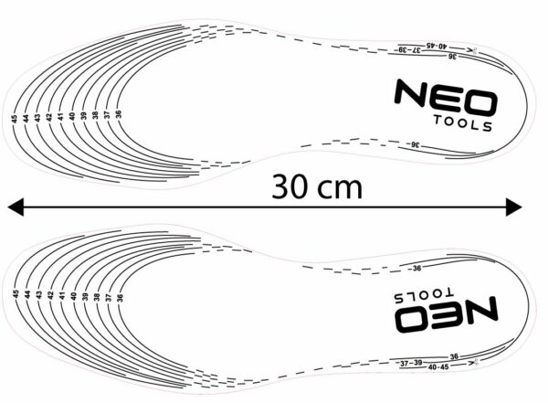 Actifresh vložki za čevlje, 36-45 | NEO TOOLS