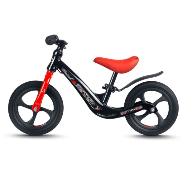 Otroški poganjalec FUNNU, črn | Ricokids