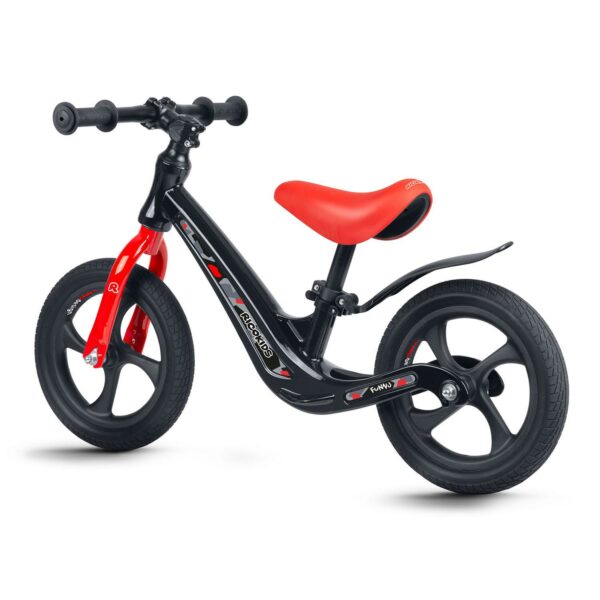 Otroški poganjalec FUNNU, črn | Ricokids