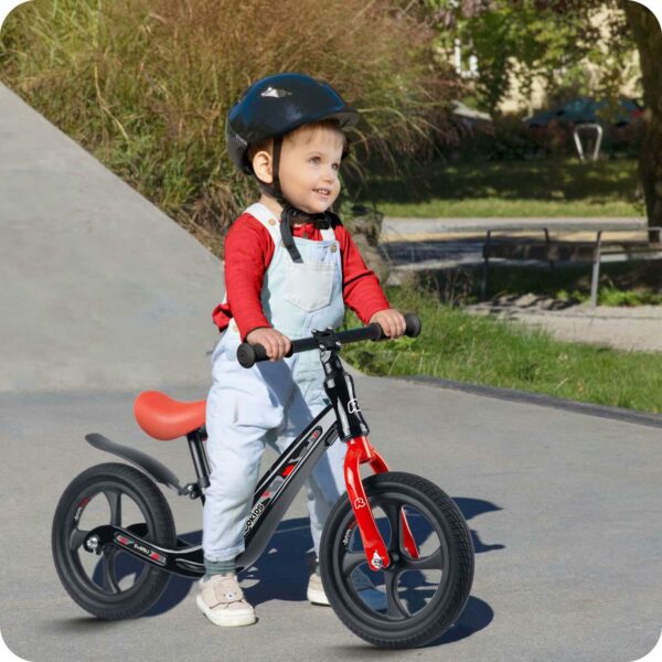 Otroški poganjalec FUNNU, črn | Ricokids