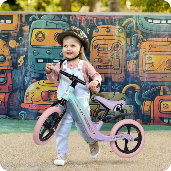 Otroški poganjalec FUNNU, vijoličen | Ricokids