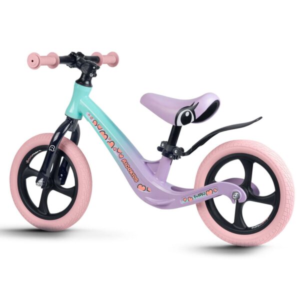 Otroški poganjalec FUNNU, vijoličen | Ricokids