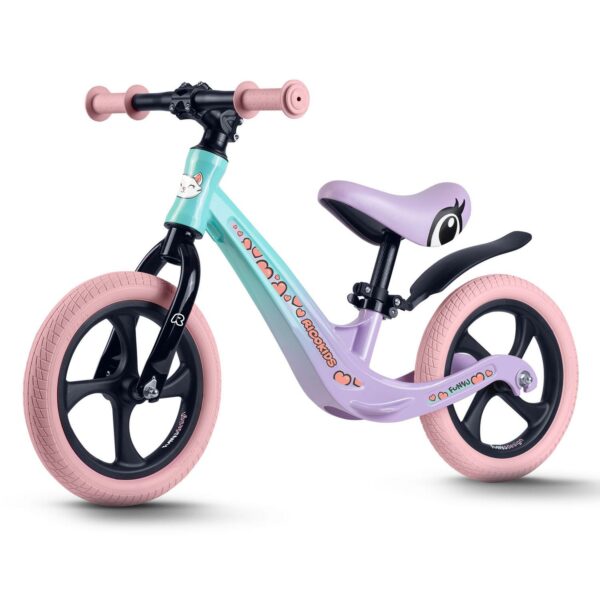 Otroški poganjalec FUNNU, vijoličen | Ricokids
