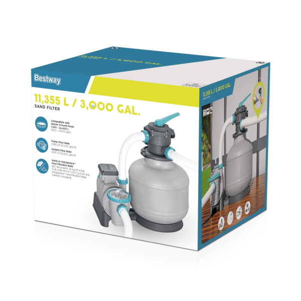 Peščena filtracija za bazen, 11355 l/h | Bestway