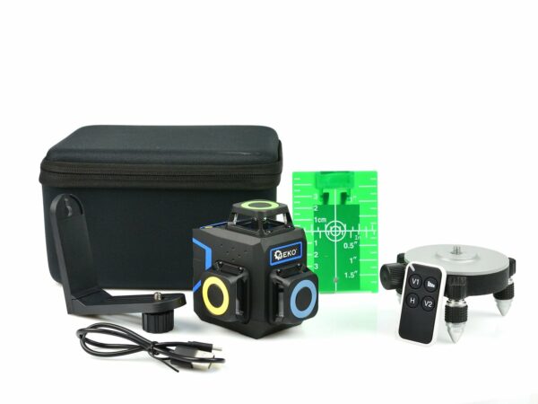Samonivelirni laser, 3D, 360°, 30m | GEKO