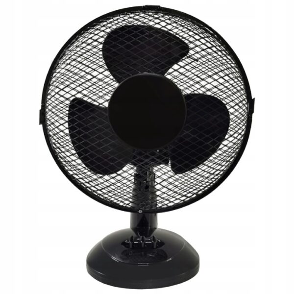 Namizni ventilator, 25 W, črn | FAN9080