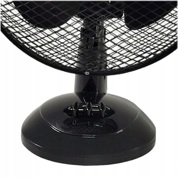 Namizni ventilator, 25 W, črn | FAN9080
