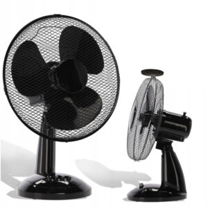 Namizni ventilator, 40 W, črn | FAN9042