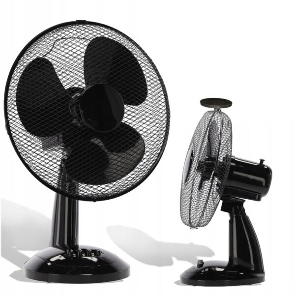 Namizni ventilator, 40 W, črn | FAN9042