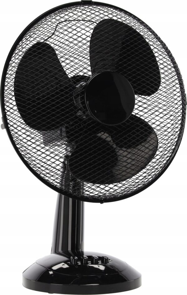 Namizni ventilator, 40 W, črn | FAN9042