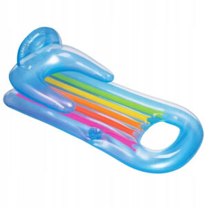 Napihljiv 2v1 King Cool, 160x85cm, moder | INTEX