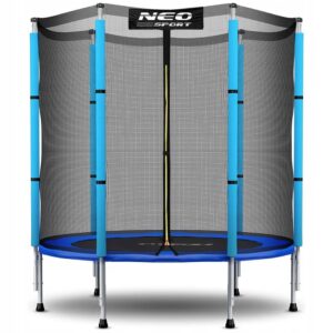 Otroški vrtni trampolin, 140 cm, moder | Neo-Sport