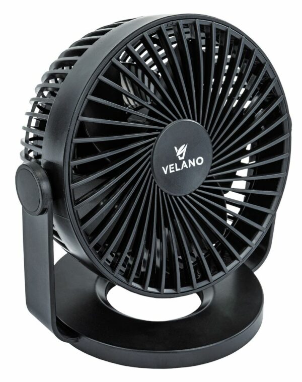 Namizni ventilator VELWEBS0011, črn | Velano