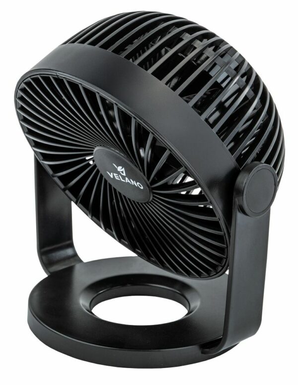 Namizni ventilator VELWEBS0011, črn | Velano