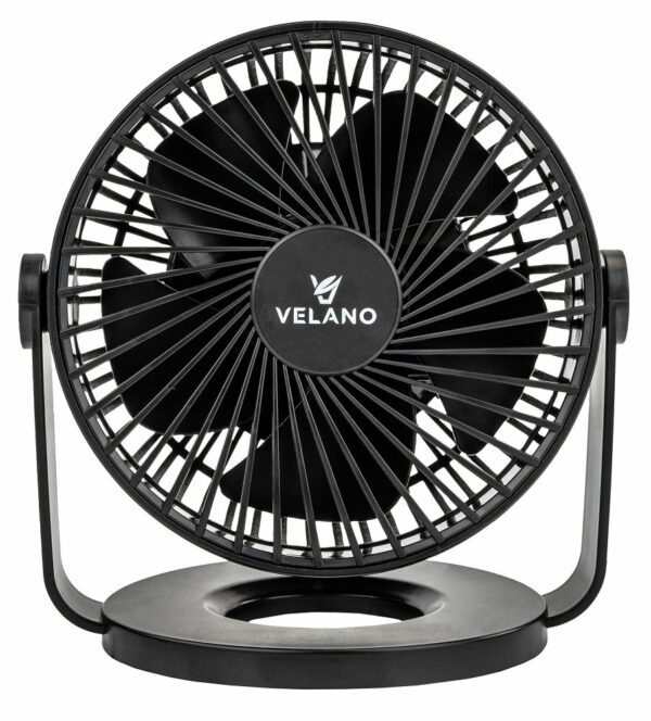 Namizni ventilator VELWEBS0011, črn | Velano