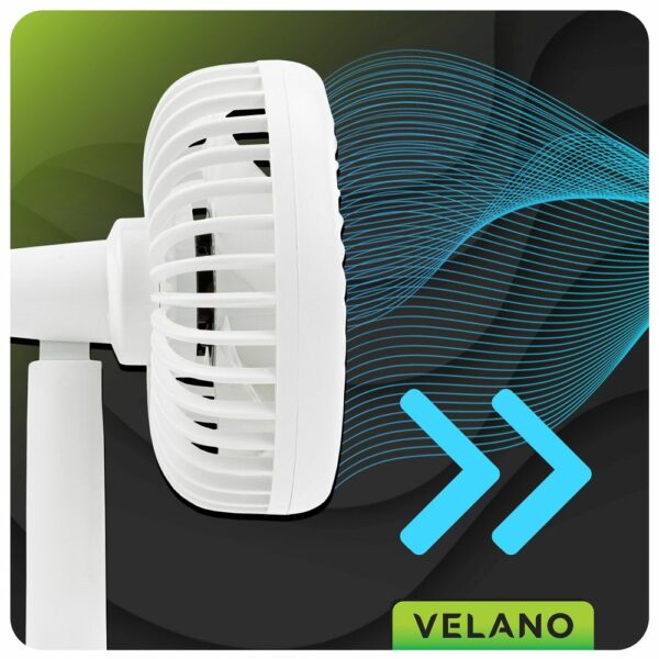 Namizni ventilator VELWEBS0012, bel | Velano