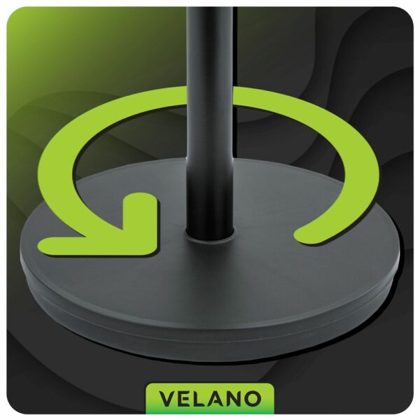 Talni ventilator VELWEP0014, 50W, črn | Velano