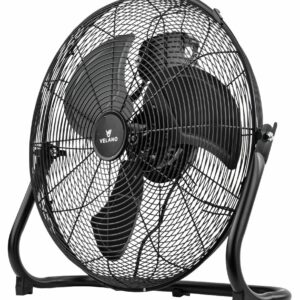Talni ventilator VELWEP0015, 125 W, črn | Velano