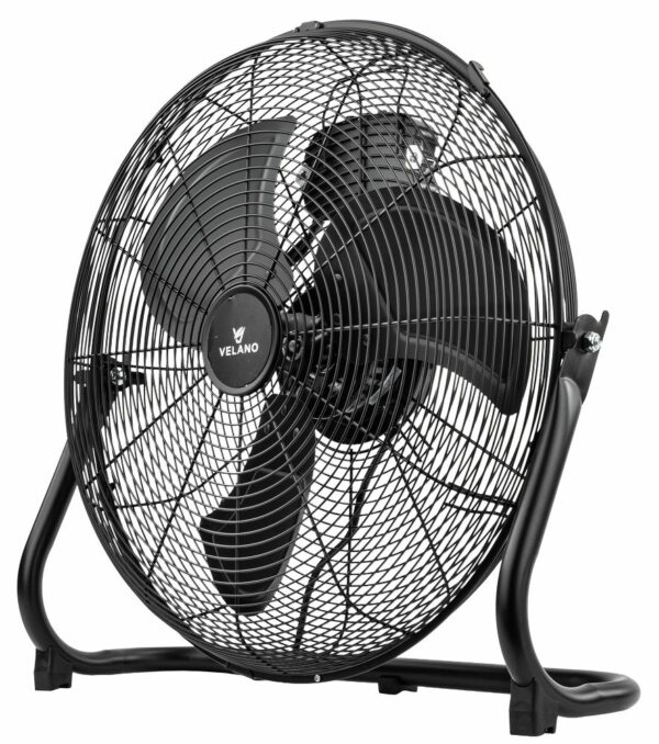 Talni ventilator VELWEP0015, 125 W, črn | Velano