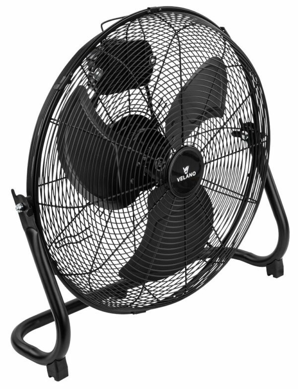 Talni ventilator VELWEP0015, 125 W, črn | Velano