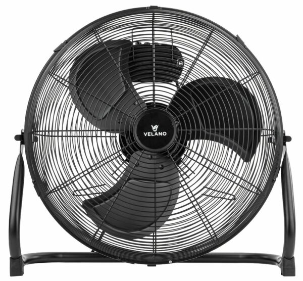 Talni ventilator VELWEP0016, 100 W, črn | Velano