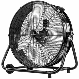 Talni ventilator VELWEPR0007, 300 W, črn | Velano