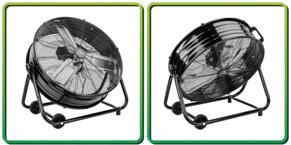 Talni ventilator VELWEPR0007, 300 W, črn | Velano