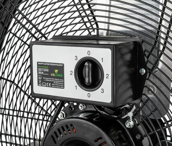 Talni ventilator VELWEPR0007, 300 W, črn | Velano