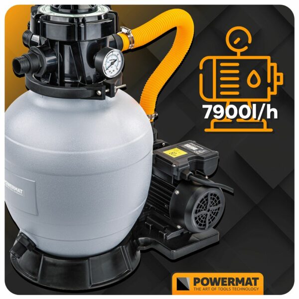 Peščena filtracija za bazene, 250 W | PM-PPDB-250J