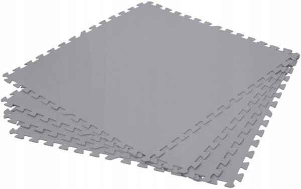 Penasta obloga za bazen, 9 kosov, 78x78 cm, siva | Bestway