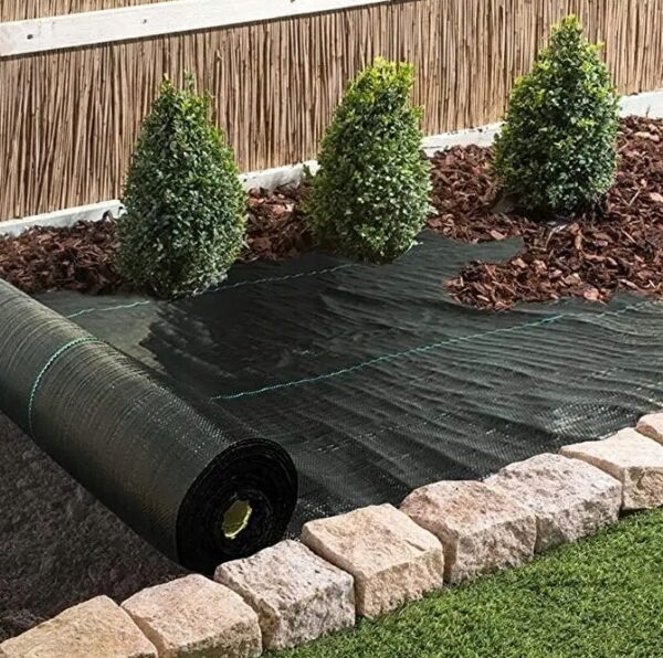 Vrtni agrotekstil 135 g/m2, 1,1 m x 50 m, črn | Garden Line