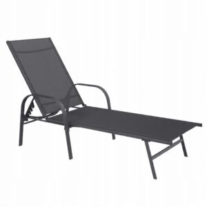 Vrtni ležalnik, 120 kg, temno siv | Garden Line
