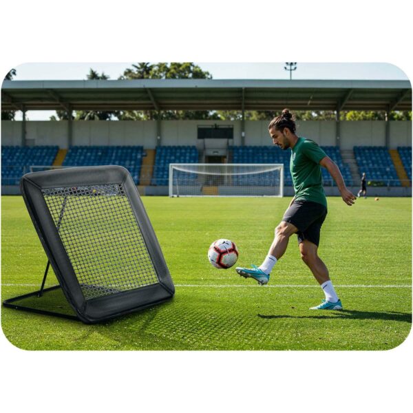 Vadbeni gol, 122x120cm, črn | Neo-Sport