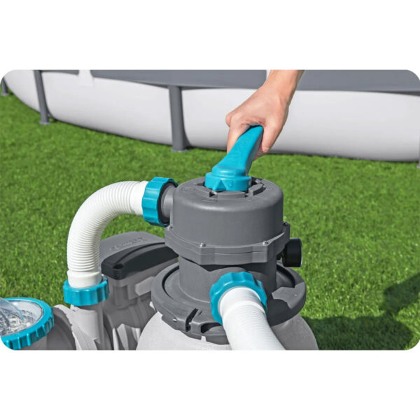 Peščena filtracija za bazen, 6056 l/h + večnamenske tablete | Bestway