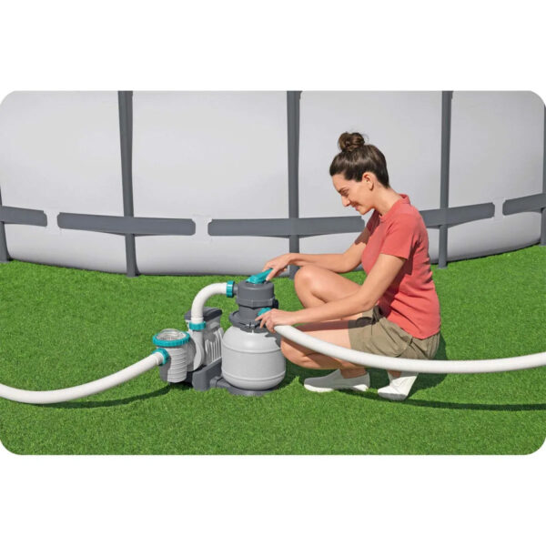 Peščena filtracija za bazen, 6056 l/h + večnamenske tablete | Bestway