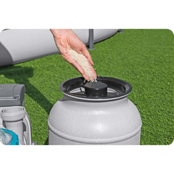 Peščena filtracija za bazen, 6056 l/h + večnamenske tablete | Bestway