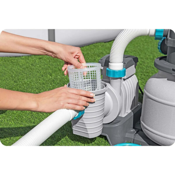 Peščena filtracija za bazen, 6056 l/h + večnamenske tablete | Bestway