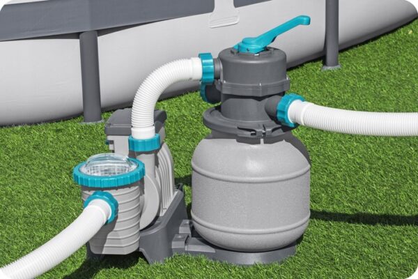 Peščena filtracija za bazen, 6056 l/h + filtrirne kroglice | Bestway