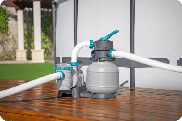 Peščena filtracija za bazen, 6056 l/h + filtrirne kroglice | Bestway