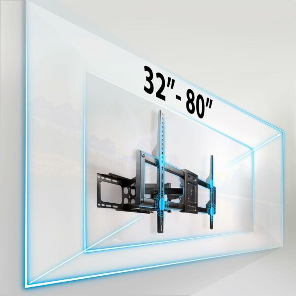 Nosilec za TV 32–80″, 70 kg | Humberg