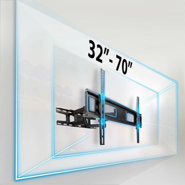 Nosilec za TV 32–70″, 45 kg | Humberg