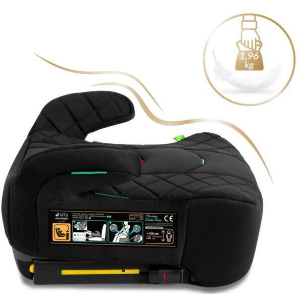 Avtosedež Louis, ISOFIX, 22–36 kg, črn | Nukido