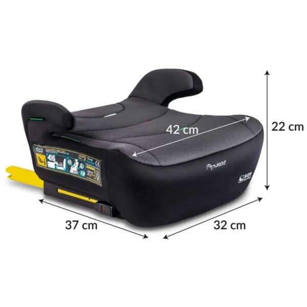 Avtosedež Louis, ISOFIX, 22–36 kg, siv | Nukido